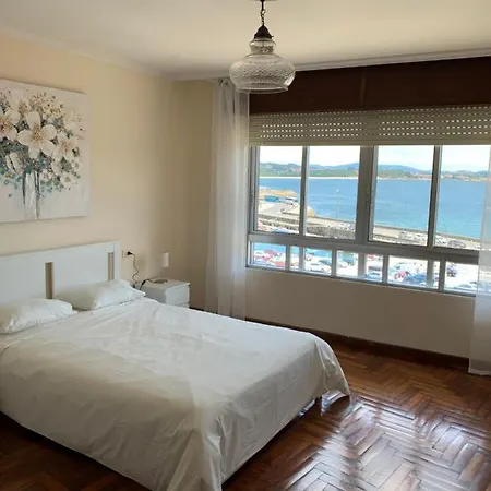 Piso En El Malecon De Riveira Con Vistas A Las Rias Baixas. Ideal Para Familias. 140M Ribeira Exterior photo